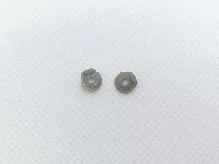 2 Disques de freins + Étrier - ø6.50 mm - Résine 3D - 1:43