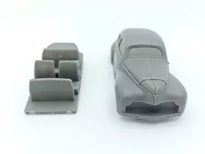Carrosserie : PEUGEOT 203 Constantin le Mans 1952 - Résine - 1:43