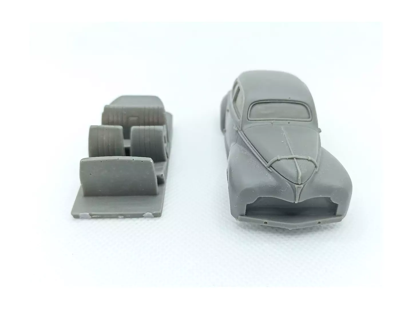Carrosserie : PEUGEOT 203 Constantin le Mans 1952 - Résine - 1:43