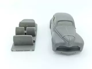 Carrosserie : PEUGEOT 203 Constantin le Mans 1952 - Résine - 1:43