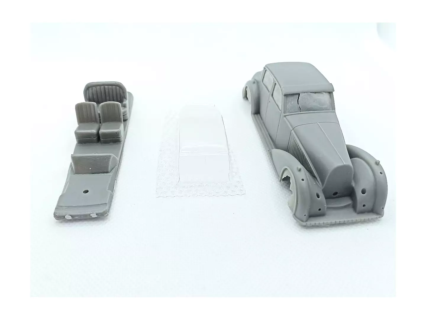 Carrosserie - VOISIN C28 Cimier 1935 - Résine - 1:43