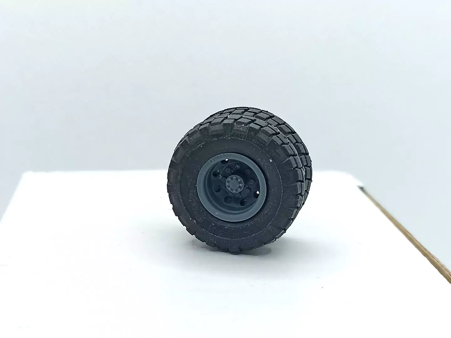 Roues arrières doubles de camion ø25.50 mm - Résine - 1:43 - À l'unité