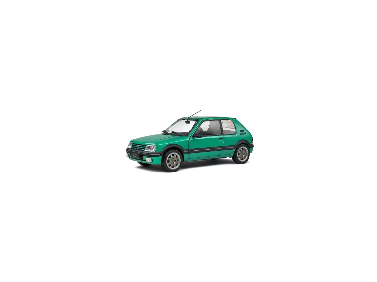 Marketplace : PEUGEOT 205 GTI griffe vert 1992 - Solido - 1:18