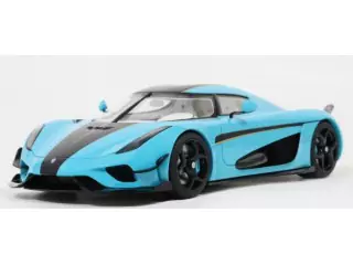Marketplace : KOENIGSEGG Regera 2018 Bleu - GT Spirit - 1:18