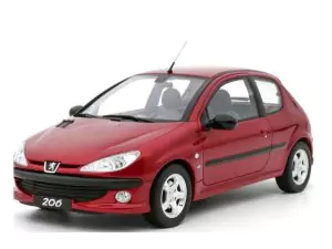 Marketplace : PEUGEOT 206 S16 1999 Rouge - Ottomobile - 1:18