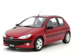 Marketplace : PEUGEOT 206 S16 1999 Rouge - Ottomobile - 1:18