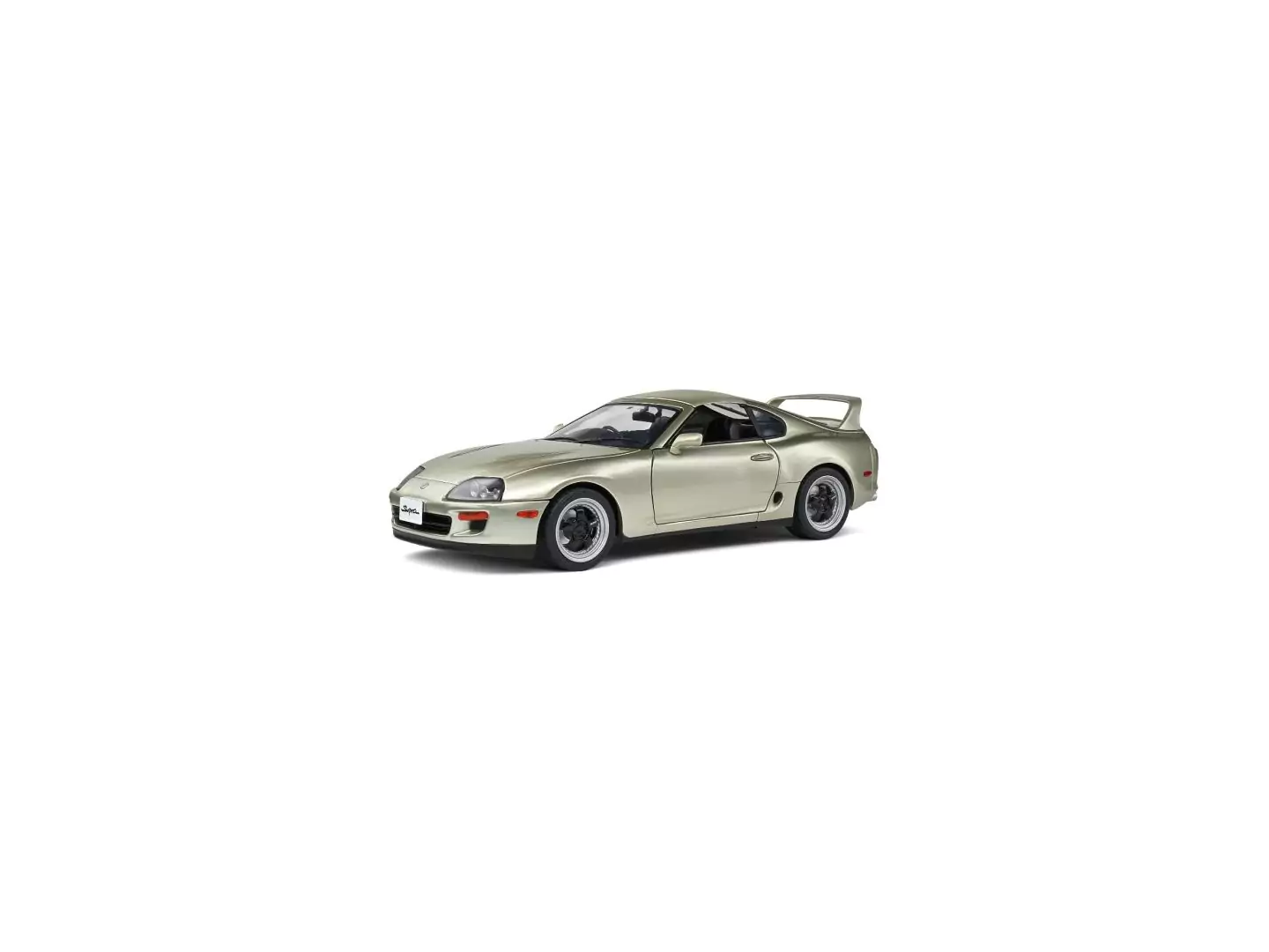 Marketplace : TOYOTA Supra MK4 1998 Gris chromé - Solido - 1:18