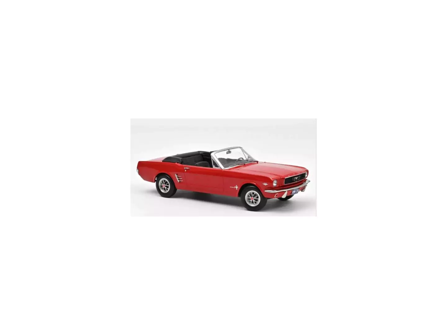 Marketplace : FORD Mustang cabriolet 1966 rouge - Norev - 1:18