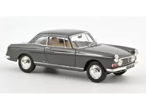 Marketplace : PEUGEOT 404 Coupé 1967 gris graphite - Norev - 1:18