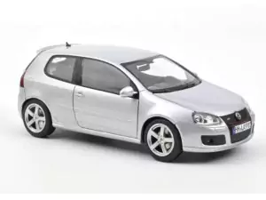 Marketplace : VOLKSWAGEN GOLF GTI Pirelli 2007 argent - Norev - 1:18