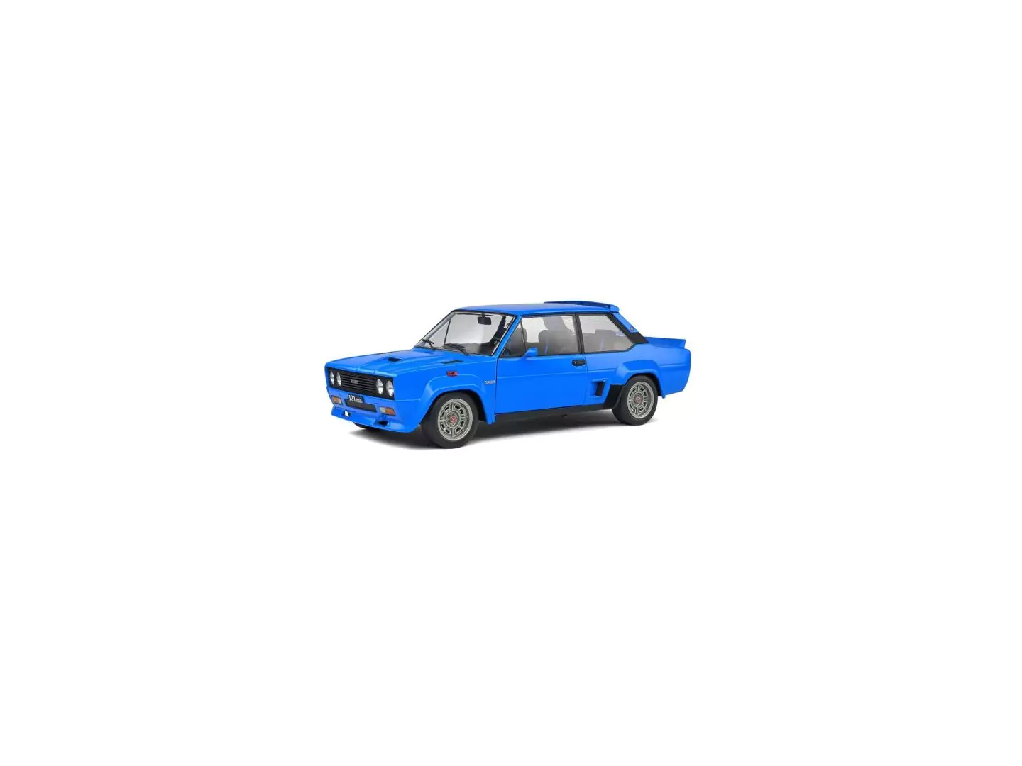 Marketplace : FIAT 131 ABARTH bleu 1980 - Solido - 1:18