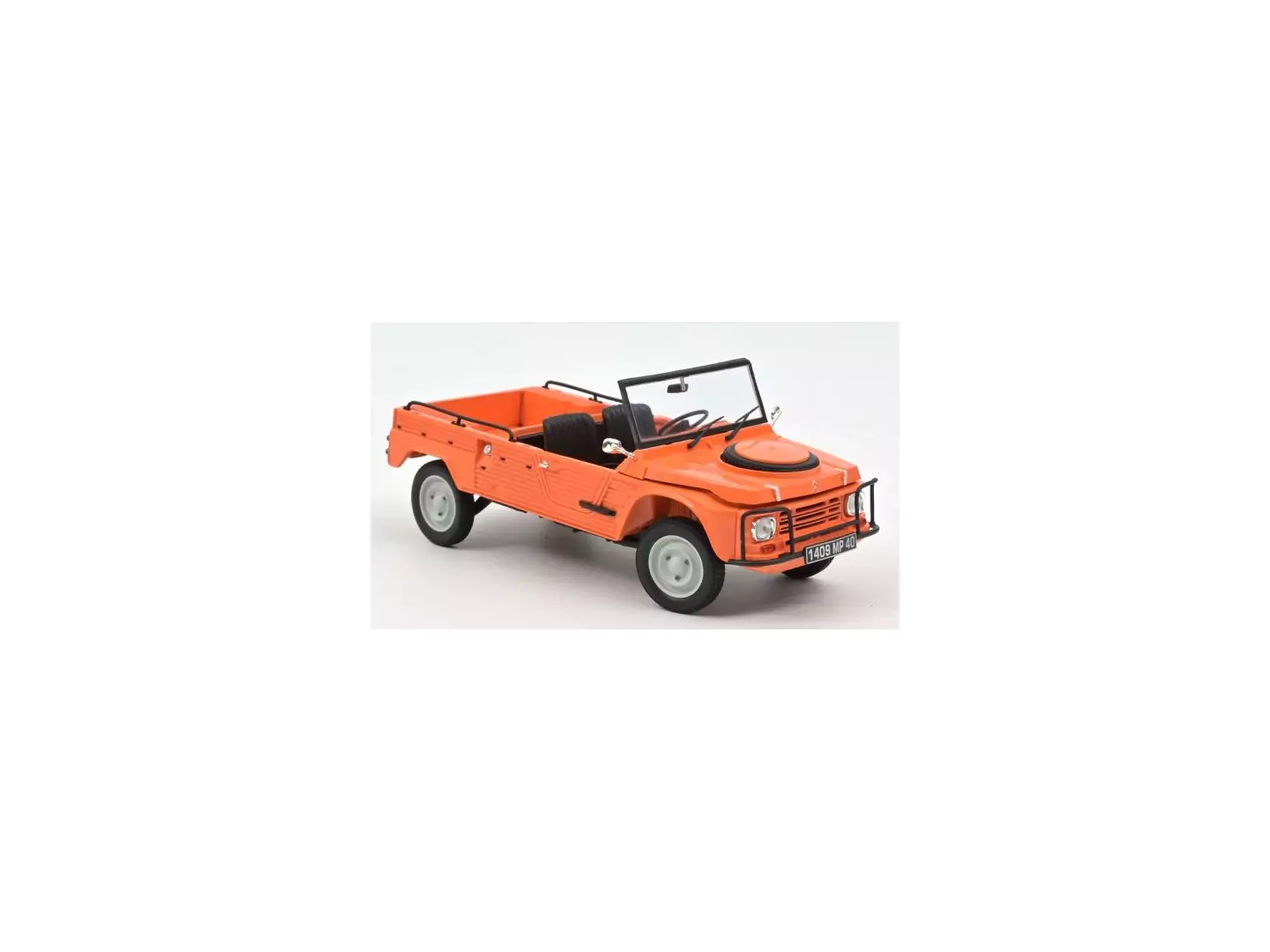 Marketplace : CITROËN Méhari 4x4 1979 Orange Kirghiz - Norev - 1:18