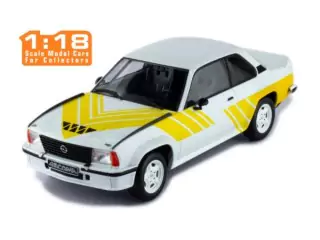 Marketplace : OPEL Ascona B 400 1982 Blanche et jaune - Ixo - 1:18