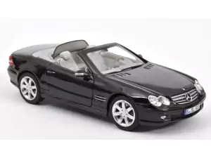 Marketplace : MERCEDES SL 500 2003 Noir - Norev - 1:18