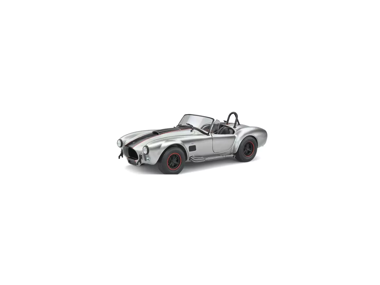 Marketplace : SHELBY Cobra Mk.2 427 Silver Custom 1965 grise - Solido - 1:18