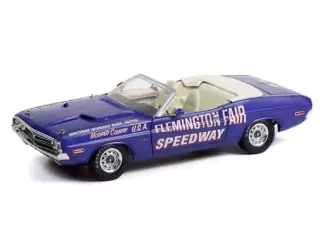 Marketplace : DODGE Challenger cabriolet 1971 FLEMINGTON FAIR SPEEDWAY Official Pace Car - Greenlight - 1:18