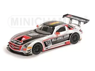 Marketplace : MERCEDES BENZ SLS AMG GT3 FIA GT1 2012 - Minichamps - 1:18