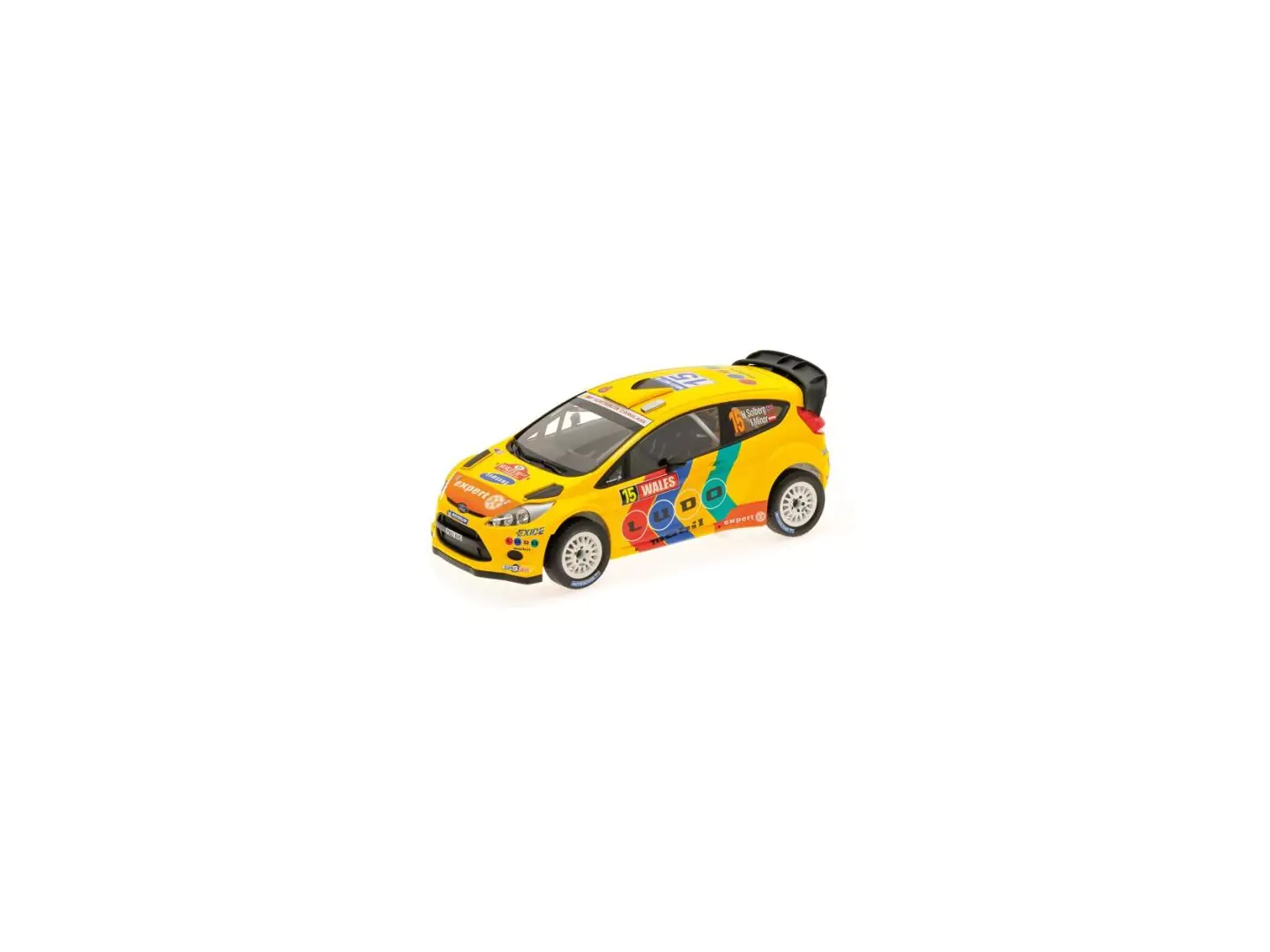 Marketplace : FORD Fiesta RS WRC WALLES Rally 2011 - Minichamps - 1:18
