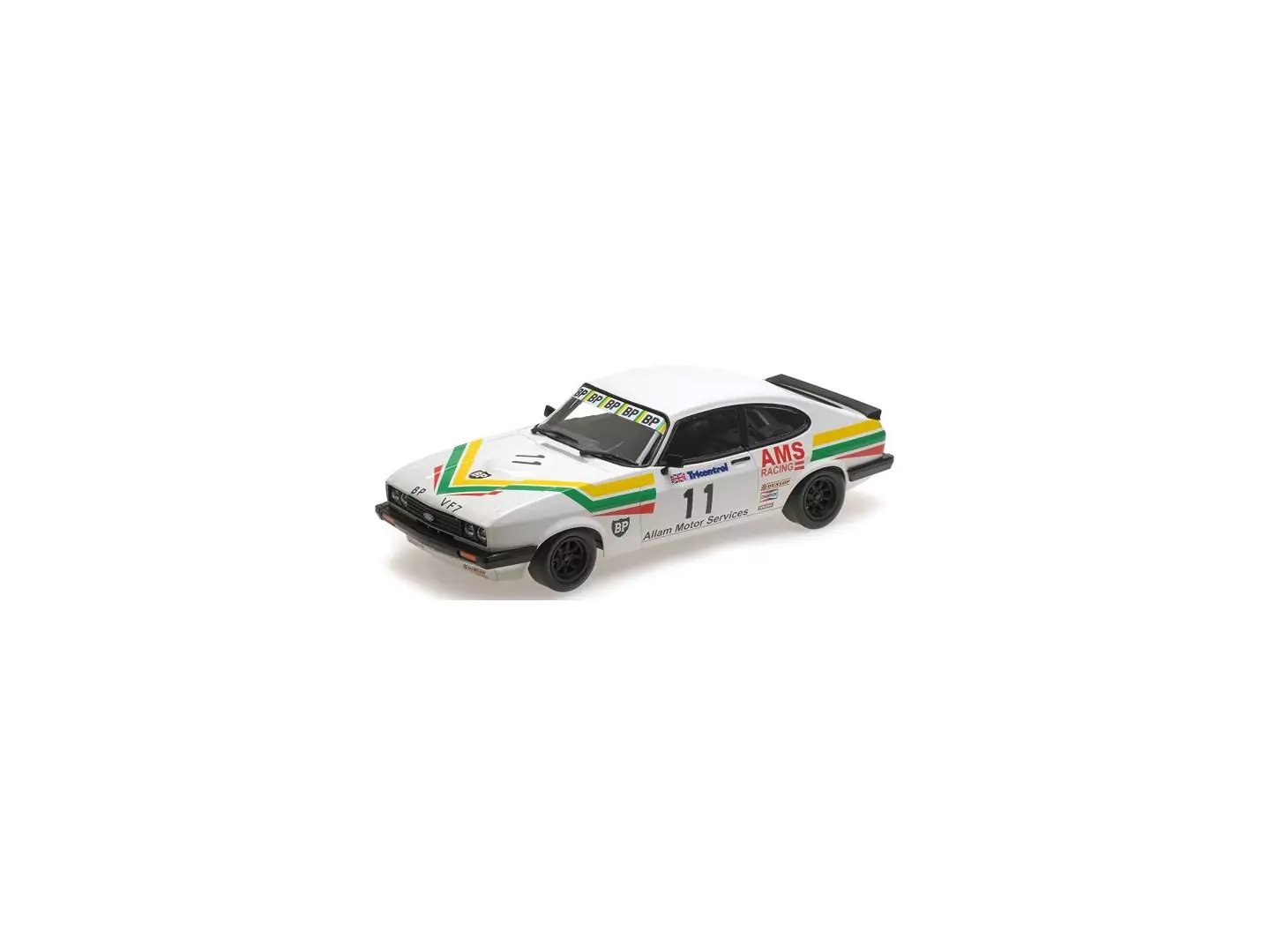 Marketplace : FORD Capri 3.0 Winner Silverstone Club Circuit Race BSCC 1979 - Minichamps - 1:18