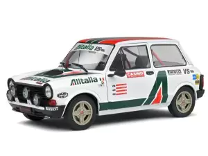Marketplace : AUTOBIANCHI A112 Mk.5 Abarth Alitalia 1980 - Solido - 1:18