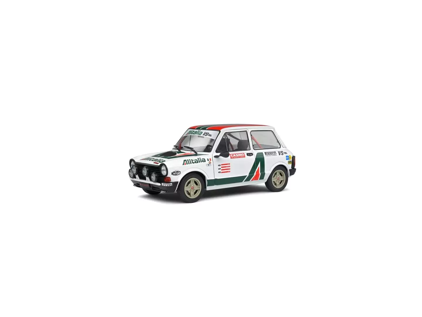 Marketplace : AUTOBIANCHI A112 Mk.5 Abarth Alitalia 1980 - Solido - 1:18