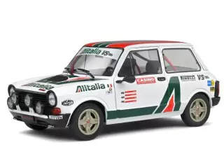 Marketplace : AUTOBIANCHI A112 Mk.5 Abarth Alitalia 1980 - Solido - 1:18