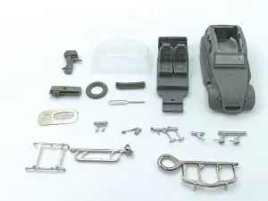 Kit incomplet : Citroën 2CV Amphibie - Résine - 1:43