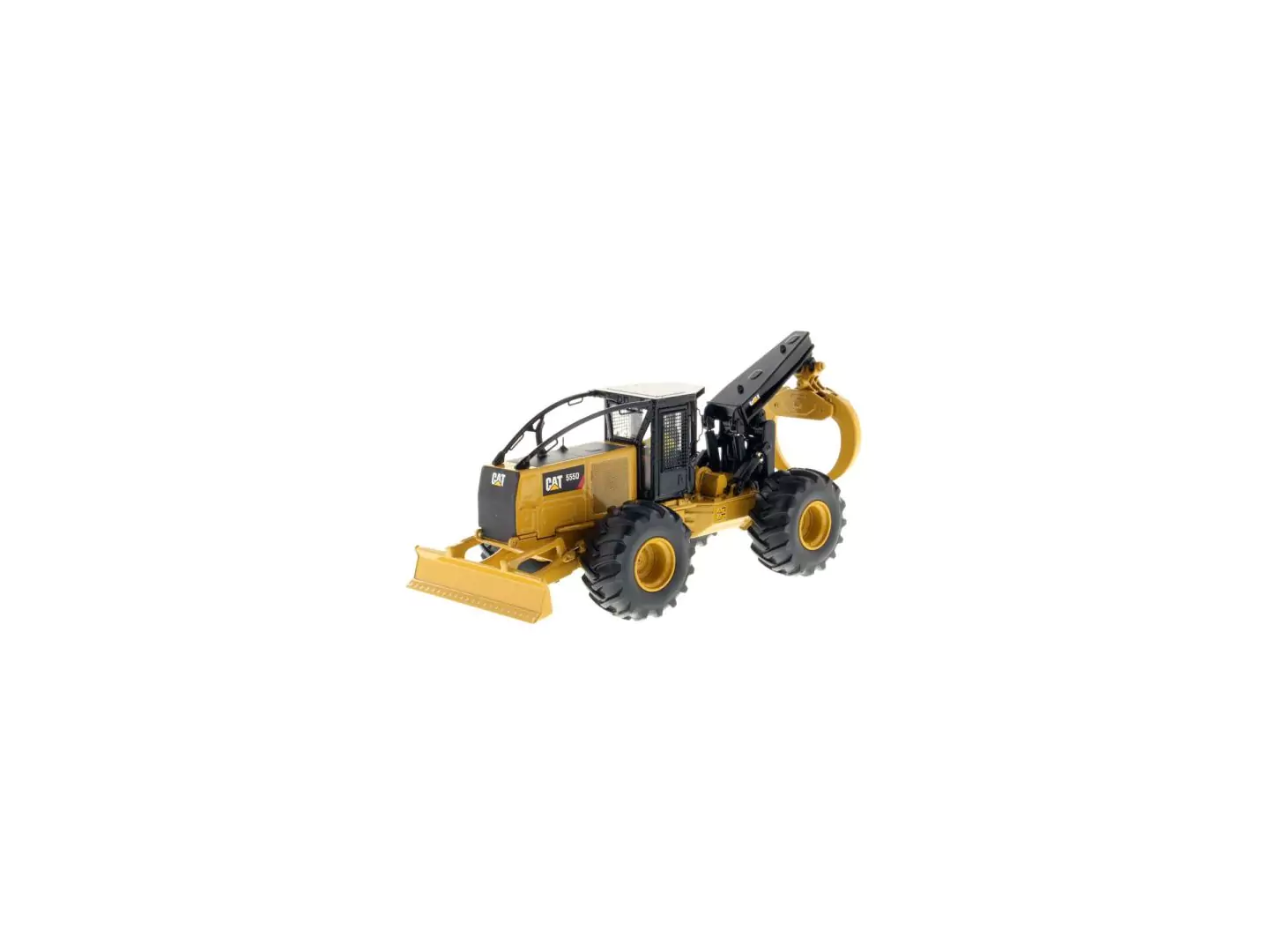 Marketplace : Débusqueur forestier CATERPILLAR 555D - Diecast Masters - 1:50