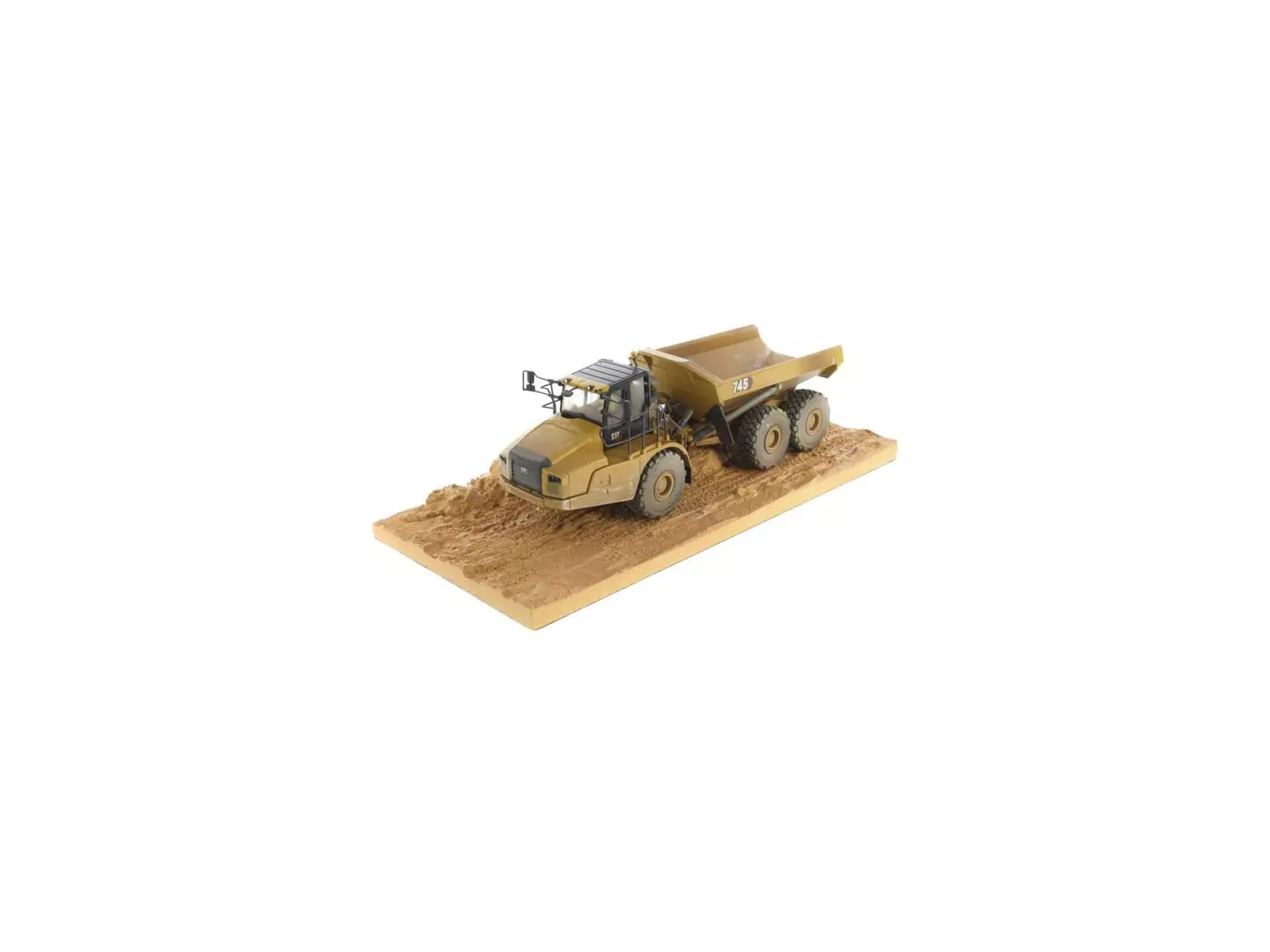 Marketplace : Tombereau CATERPILLAR 745 - Diecast Masters - 1:50