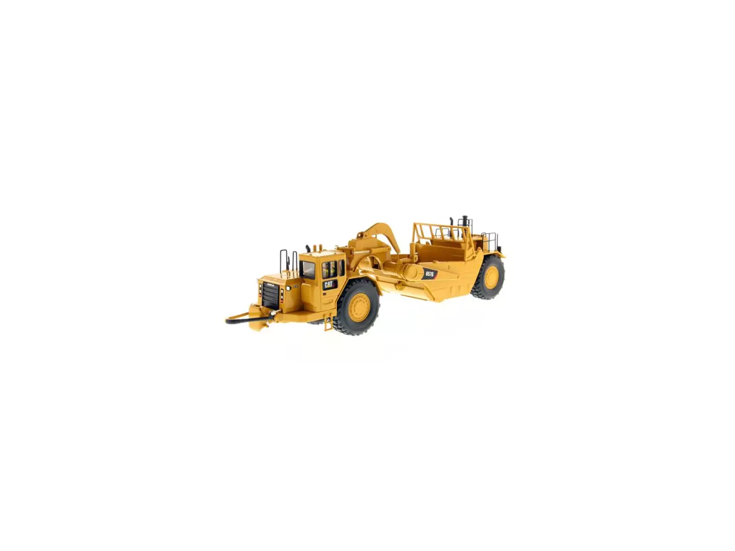 Marketplace : Scraper CATERPILLAR 657G avec conducteur - Diecast Masters - 1:50