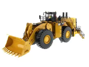 Marketplace : Chargeuse CATERPILLAR 994K avec conducteur en boite métal - Diecast Masters - 1:50