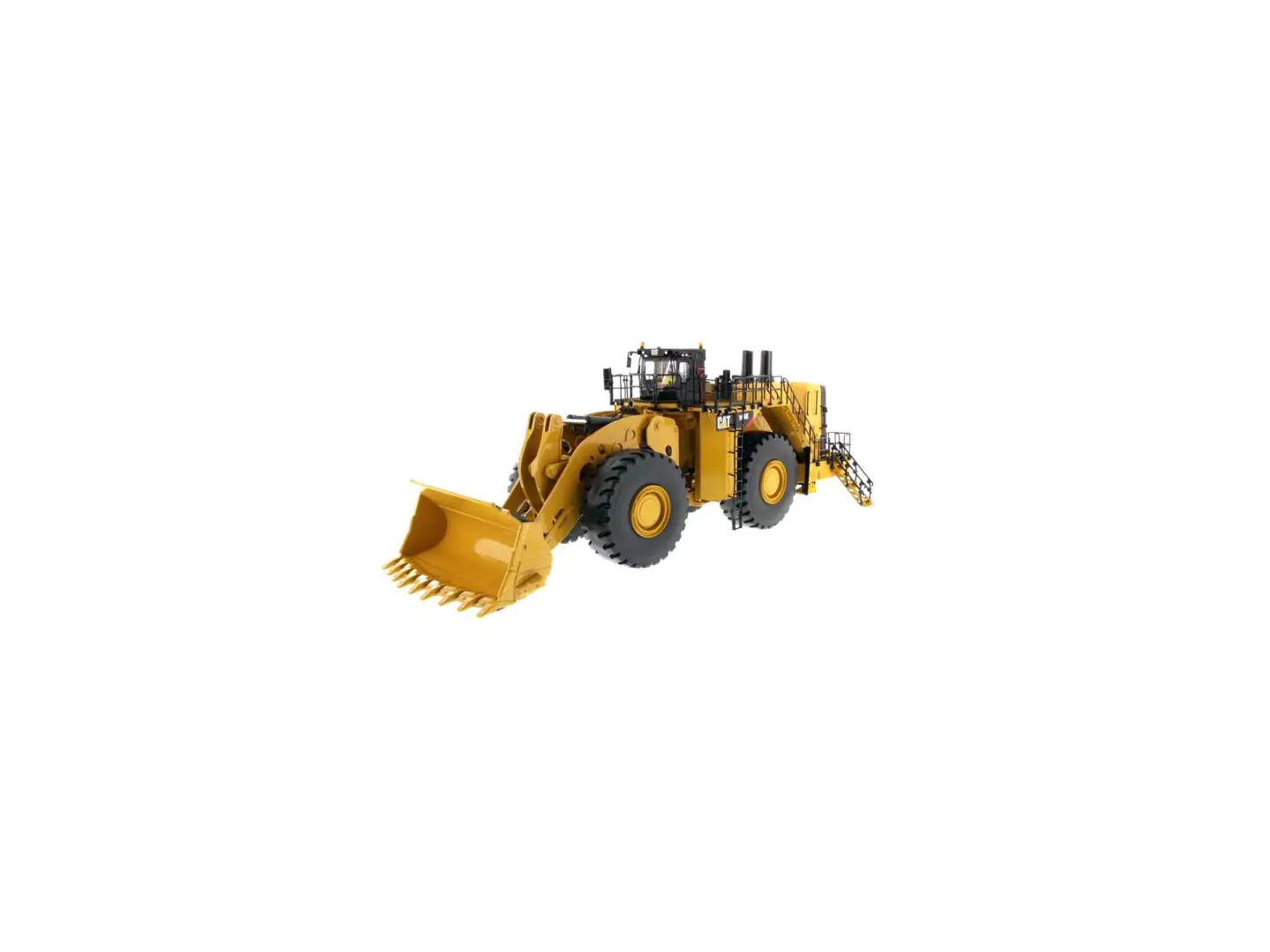 Marketplace : Chargeuse CATERPILLAR 994K avec conducteur en boite métal - Diecast Masters - 1:50