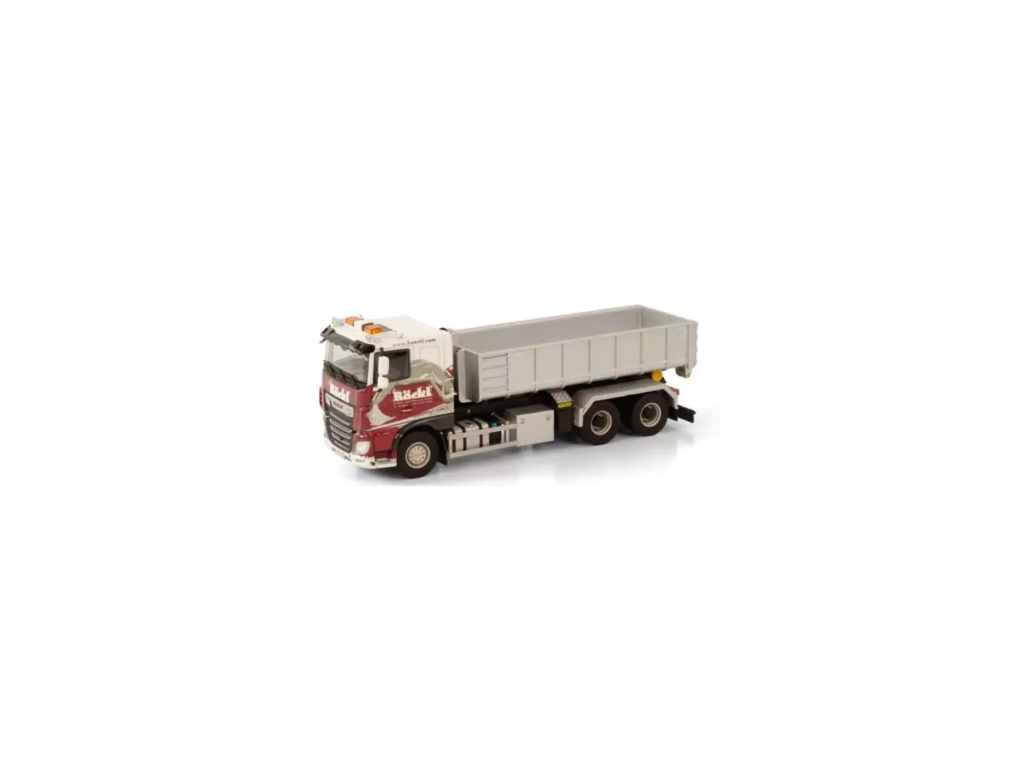 Marketplace : DAF XF Comfort Cab 6x4 porteur benne ampliroll BÖCKL - WSI - 1:50