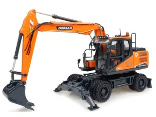 Marketplace : Pelle sur Pneus DOOSAN DX140W - Universal Hobbies - 1:50