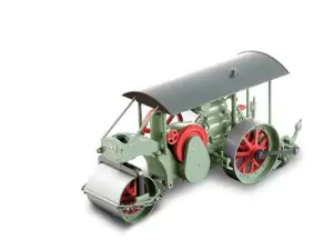 Marketplace : Rouleau compacteur HAMM 3 roues année 1911 - Conrad - 1:50