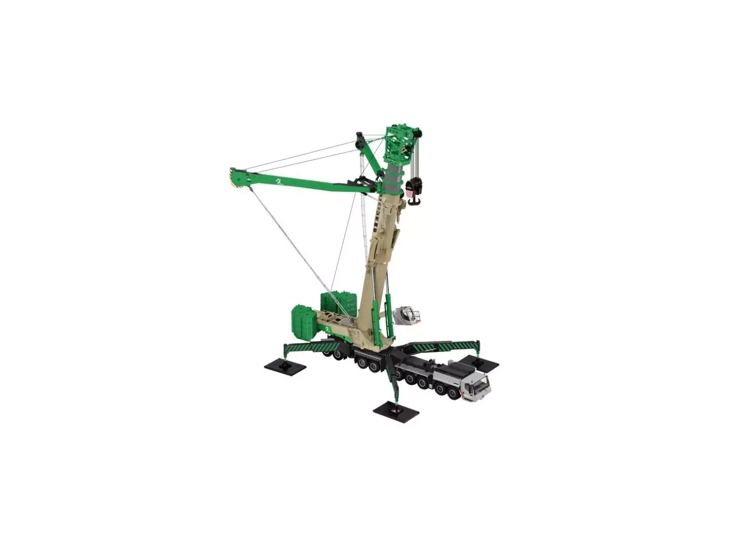 Marketplace : Grue Telescopique LIEBHERR LTM 11200-9.1 Matsuura - NZG - 1:50