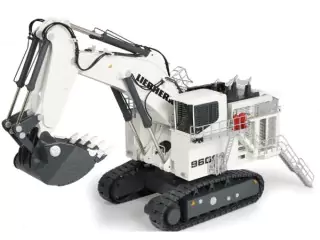 Marketplace : Pelle minière LIEBHERR R9600 godet rétro - NZG - 1:50