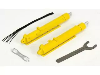 Marketplace : Vérins métal pour grue LIEBHERR 11200-9.1 "MEDIACO" - YCC - 1:50