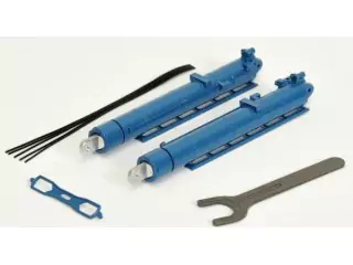 Marketplace : Vérins métal pour grue LIEBHERR 11200-9.1 "SARENS" - YCC - 1:50