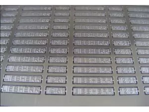 Marketplace : Gravure pour contrepoids LIEBHERR LR / LG1750 - YCC - 1:50