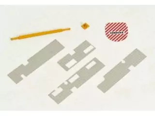 Marketplace : Pièces de flèche pour LIEBHERR LTM 11200 Jaune - YCC - 1:50