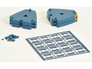 Marketplace : Contre-Poids 5 Tonnes Pour Grue LIEBHERR LTM 11200 "SARENS" - YCC - 1:50