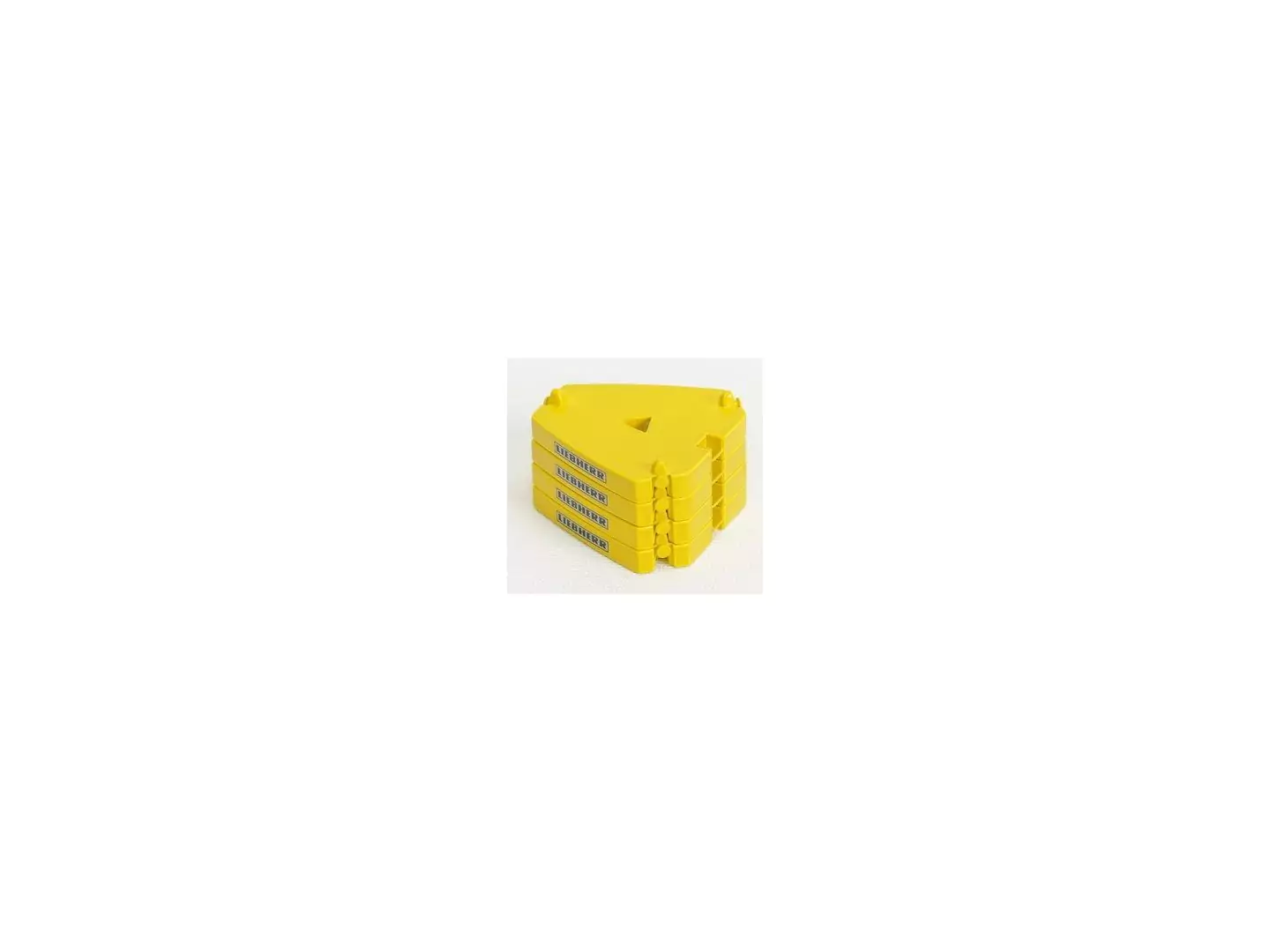 Marketplace : Contre-Poids 5 Tonnes Pour Grue LIEBHERR LTM 11200 "MEDIACO" - YCC - 1:50