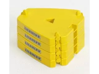 Marketplace : Contre-Poids 5 Tonnes Pour Grue LIEBHERR LTM 11200 "MEDIACO" - YCC - 1:50