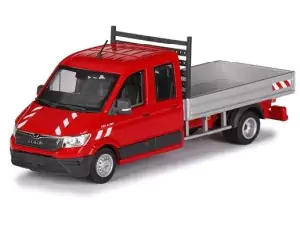 Marketplace : Camion benne MAN TGE rouge - - Conrad - 1:50