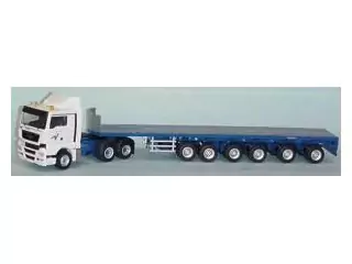 Marketplace : MAN TGX XL 6x4 avec Semi GOLDHOFER DLZ6 VOSS - Conrad - 1:50