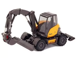 Marketplace : MECALAC 9MWR pelle hydraulique sur pneus - Conrad - 1:50