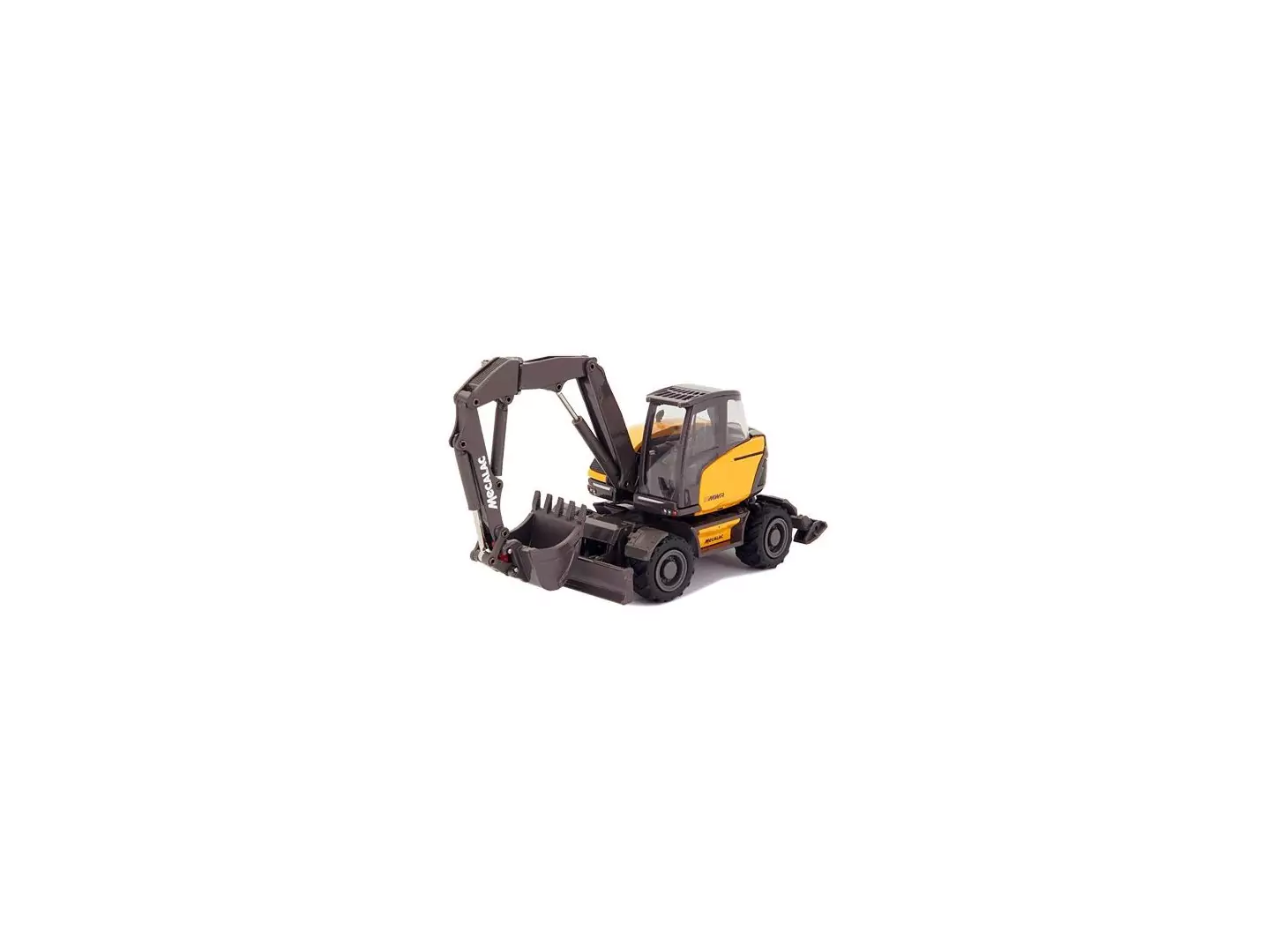 Marketplace : MECALAC 15MWR pelle hydraulique sur pneus - Conrad - 1:50