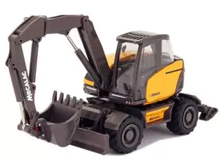Marketplace : MECALAC 15MWR pelle hydraulique sur pneus - Conrad - 1:50