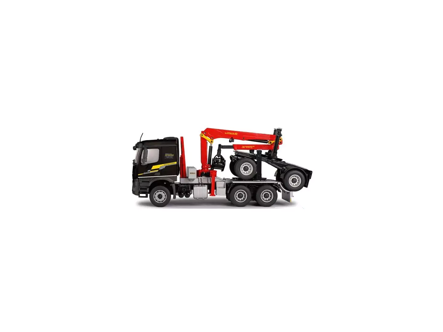 Marketplace : MERCEDES BENZ Arocs 6x4 porteur grumier avec grue Epsilon transports NEUHAUSER - Conrad - 1:50